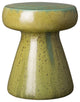 Mushroom Stool/Table, Moss 16x18