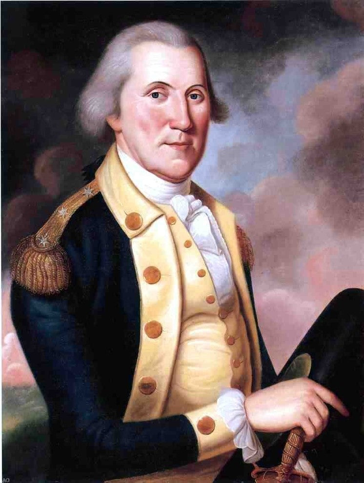 Charles Peale Polk Portrait of George Washington Wall Decal Print
