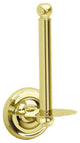 Villa Spare Toilet Roll Holder Polished Brass