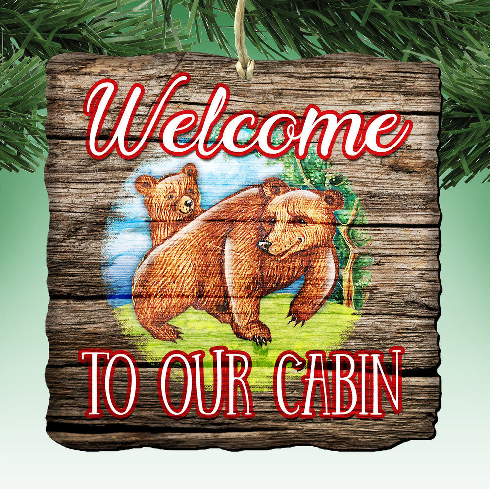 Bear Cabin Orn