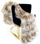 Plutus Brown Beige Leopard Fur Faux Fur Luxury Throw Blanket, 60"x90"