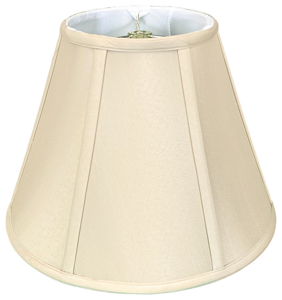 Royal Designs Deep Empire Bell Lamp Shade, Beige, 9x18x14, Single