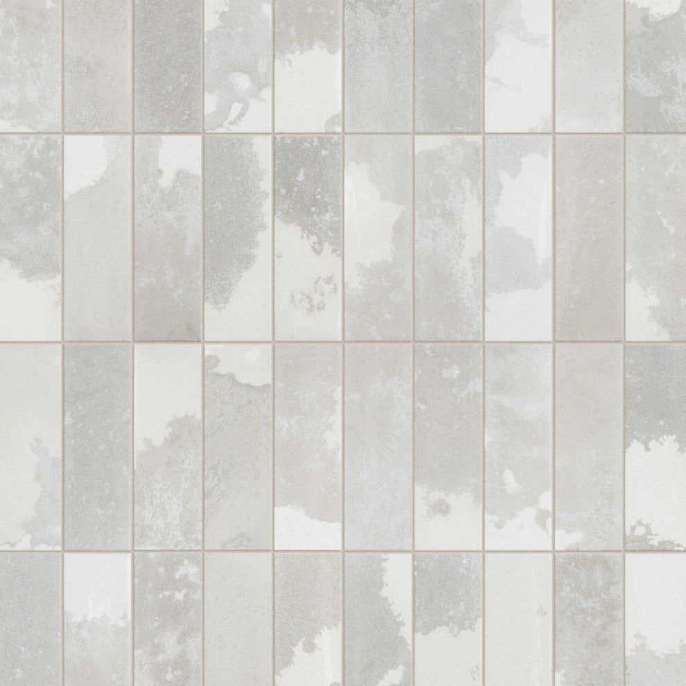Kings Luxe Tradition Brick Silver Ceramic Wall Tile