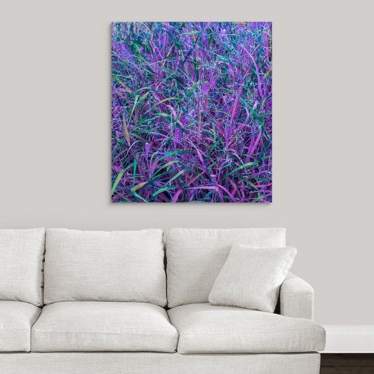 "High Line Fantasy Abstract" Wrapped Canvas Art Print, 32"x36"x1.5"