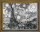 Vincent Van Gogh Starry Night - 21" x 28" Framed Premium Canvas Print