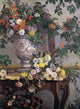 Jean Frederic Bazille Flowers, 21"x28" Wall Decal Print