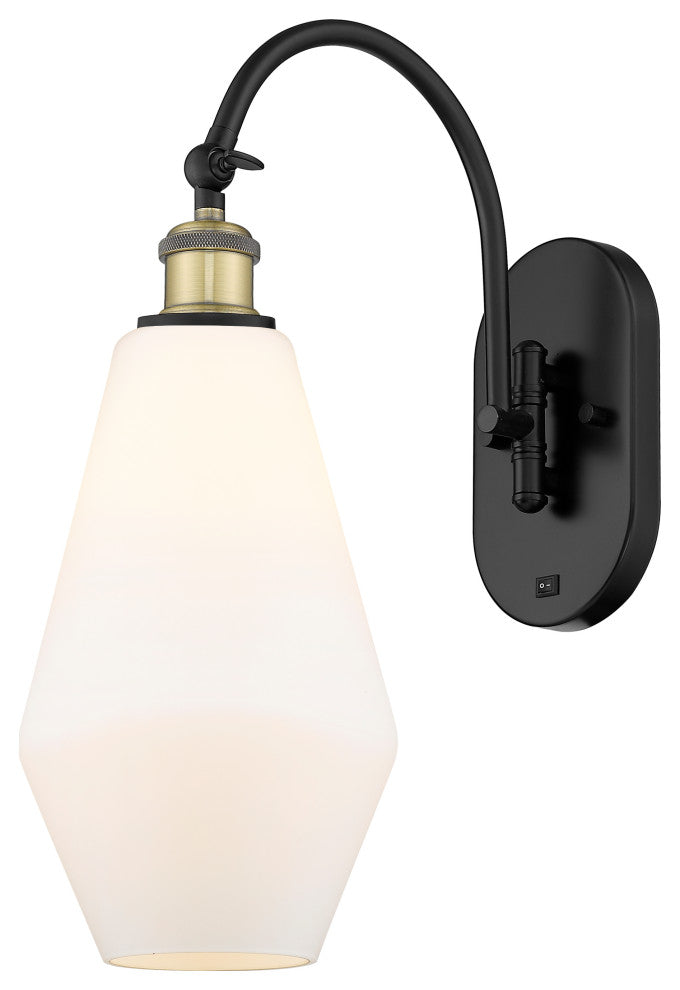 Innovations 518-1W-BAB-G651-7-LED 1-Light Sconce, Black Antique Brass