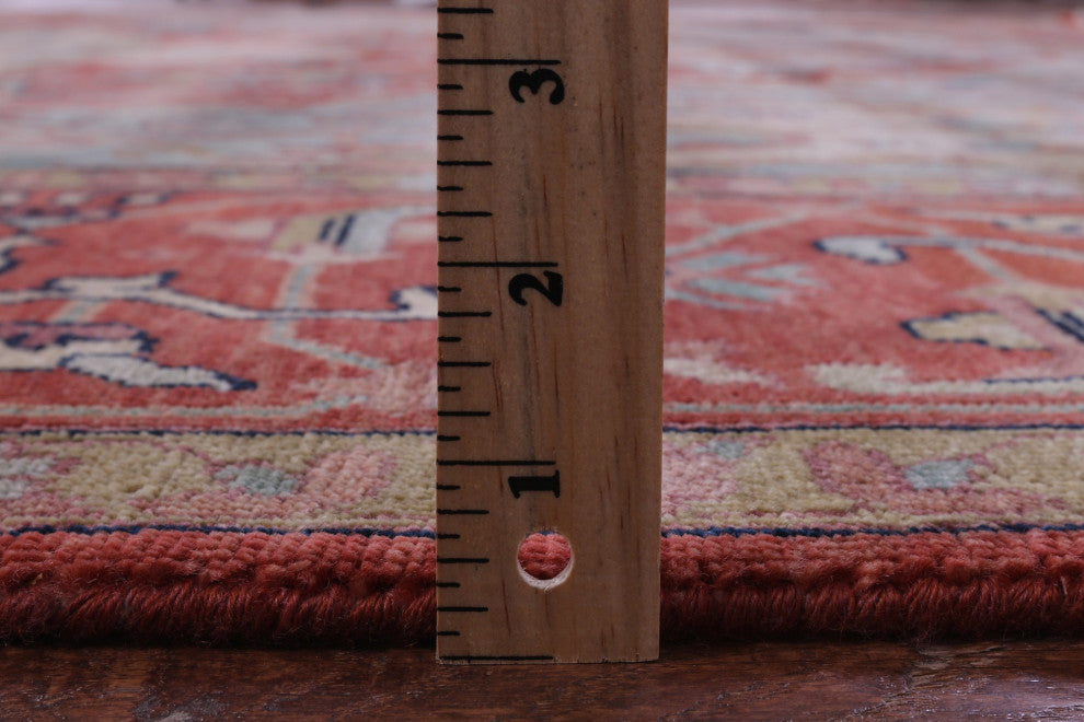 Hand Knotted Persian Fine Serapi Wool Rug 9' 0" X 11' 10" - Q14700