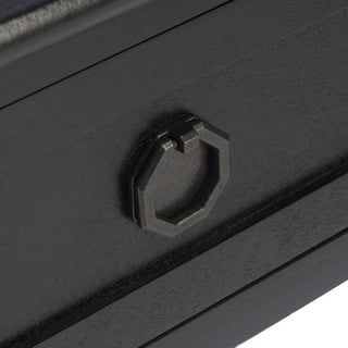 Safavieh Allura 2 Drawer Console Table, Black