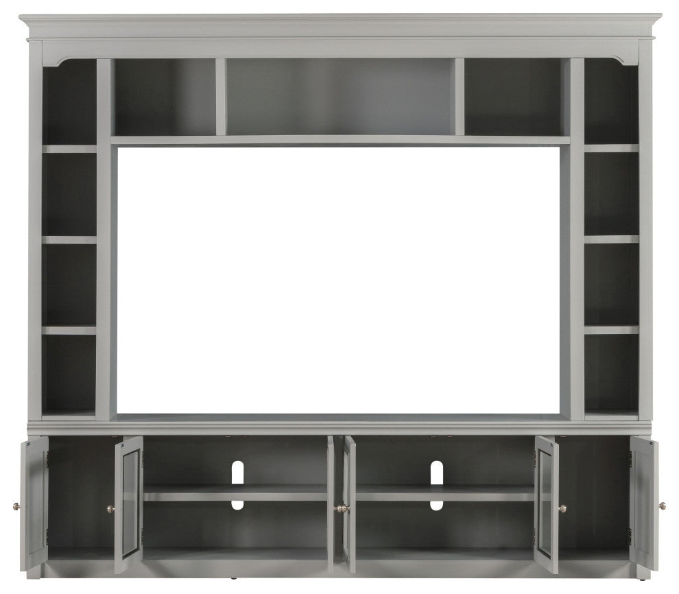Virginia Charcoal Entertainment Center for TVs up to 75"