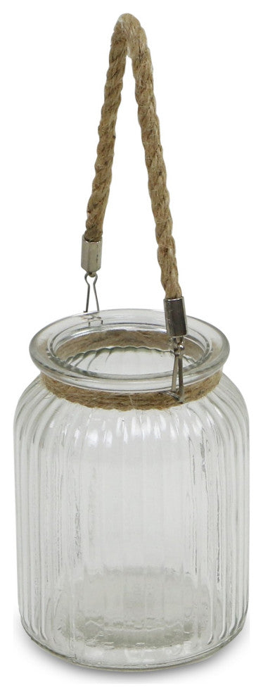 La Jolla Rope Glass Jar