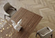Dumfries Dining Chair in Truffle Beige Leather and Seared Ash