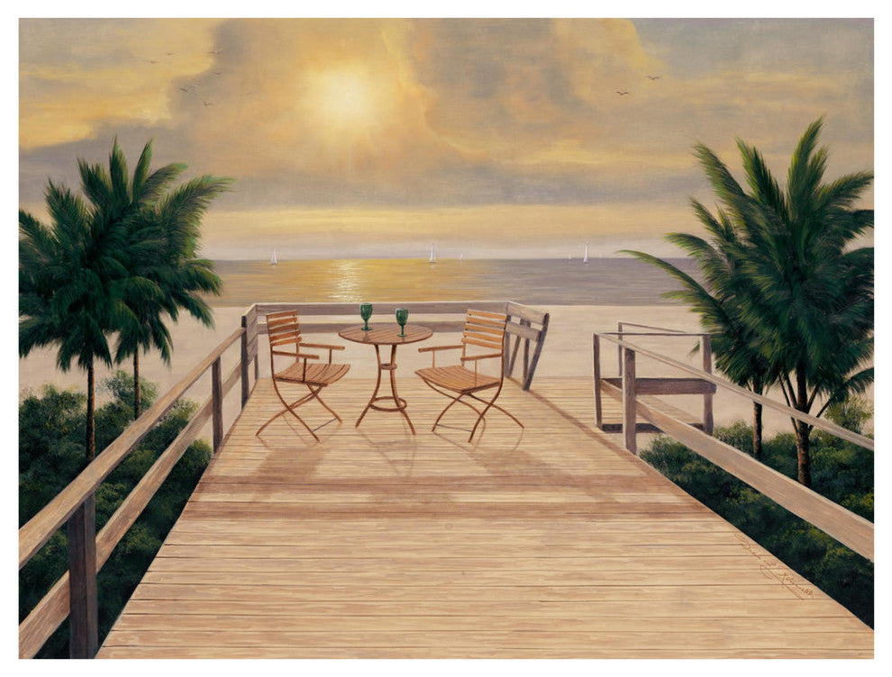 "Sunset Dreams" Digital Paper Print by Diane Romanello, 26"x20"