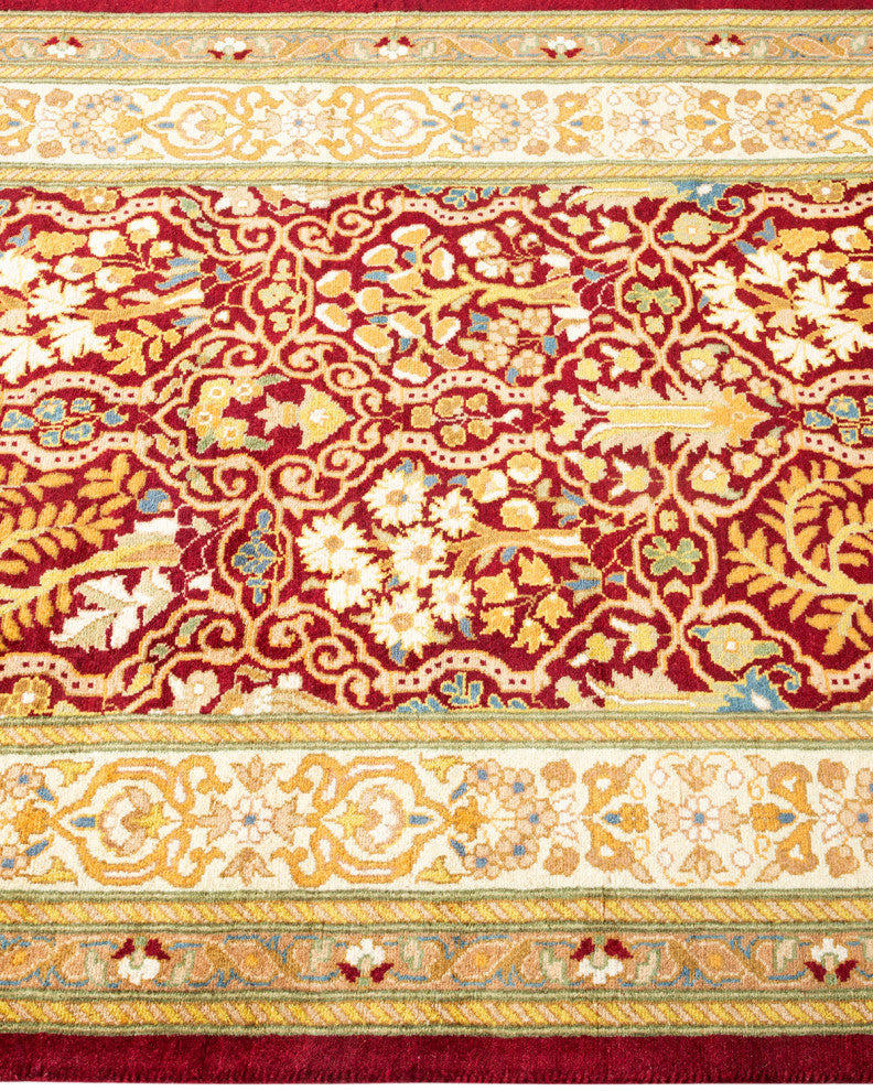 MOGUL, Hand Knotted Area Rug 12' 7" X 2' 7"