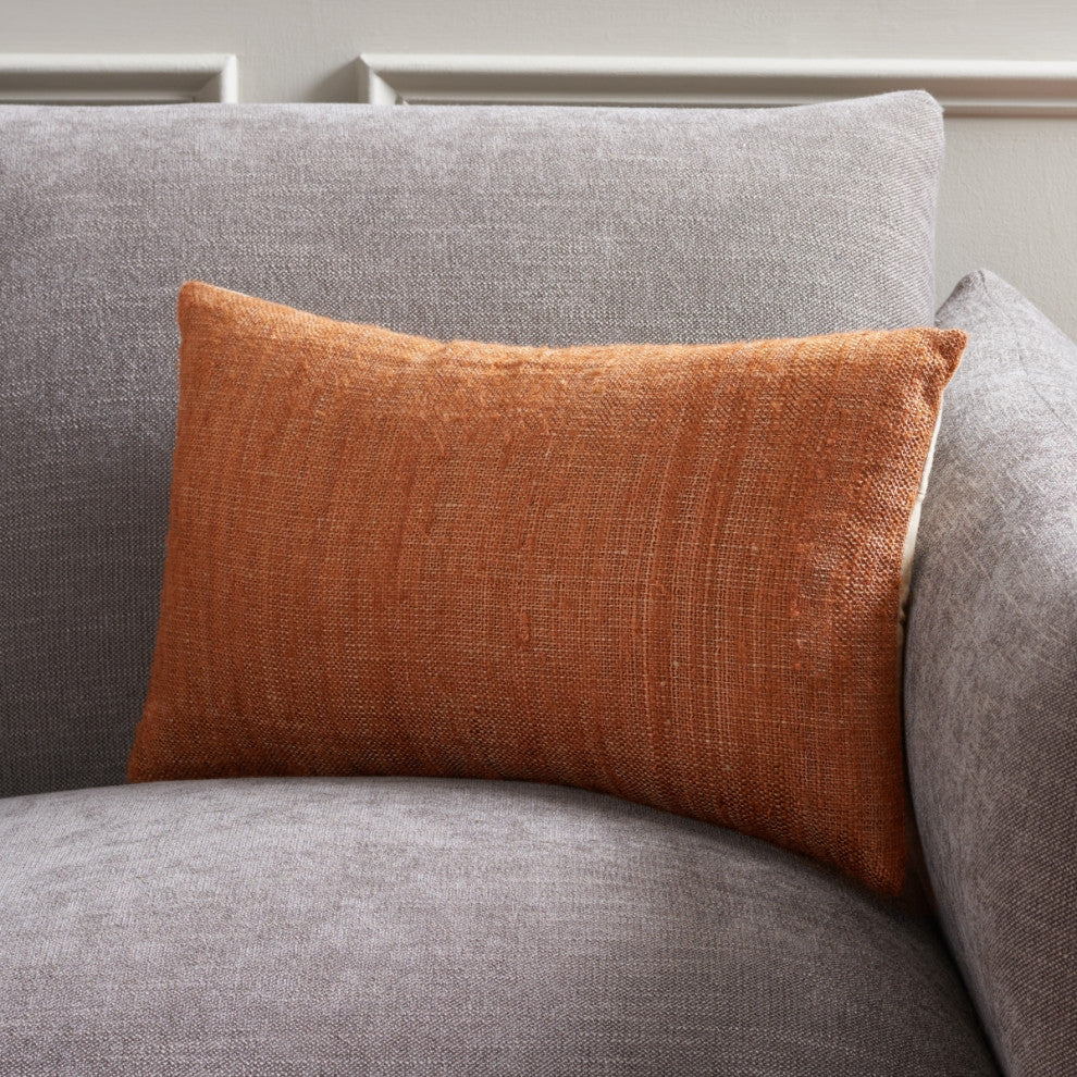 Safavieh Rowe Pillow, Rust