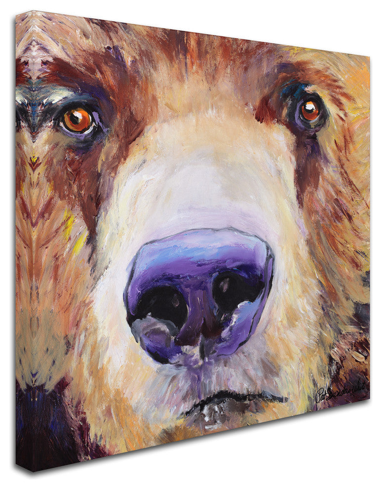 Pat Saunders-White 'The Sniffer' Canvas Art, 24" x 24"