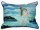 Betsy Drake Mia On The Rocks Extra Large 20 X 24 Indoor / Outdoor Pillow