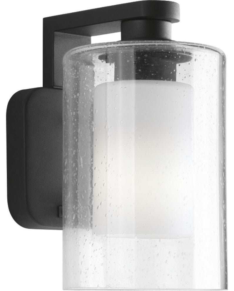 Progress Lighting 1-100W Medium Wall Lantern, Black