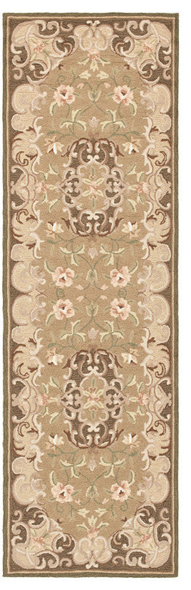 Safavieh Durarug Ezc434C Beige, Brown Area Rug