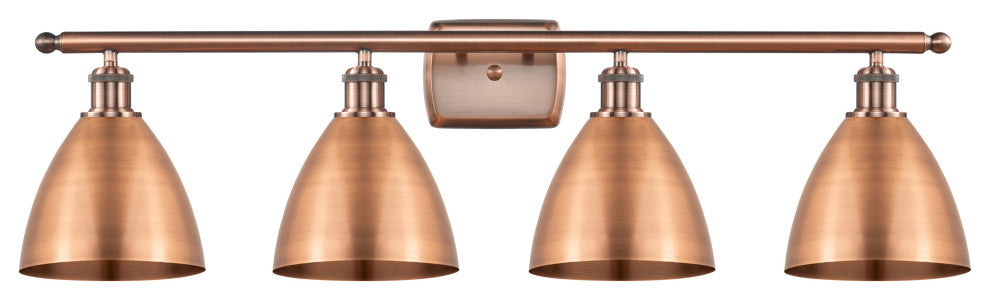 Ballston Dome Bath Vanity Light, Antique Copper, Antique Copper