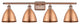 Ballston Dome Bath Vanity Light, Antique Copper, Antique Copper
