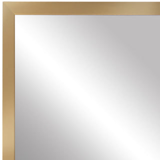 Ellis Framed Wall Mirror, Champagne Gold, 28"x54"
