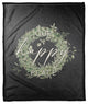 Our Happy Place 50x60 Coral Fleece Blanket
