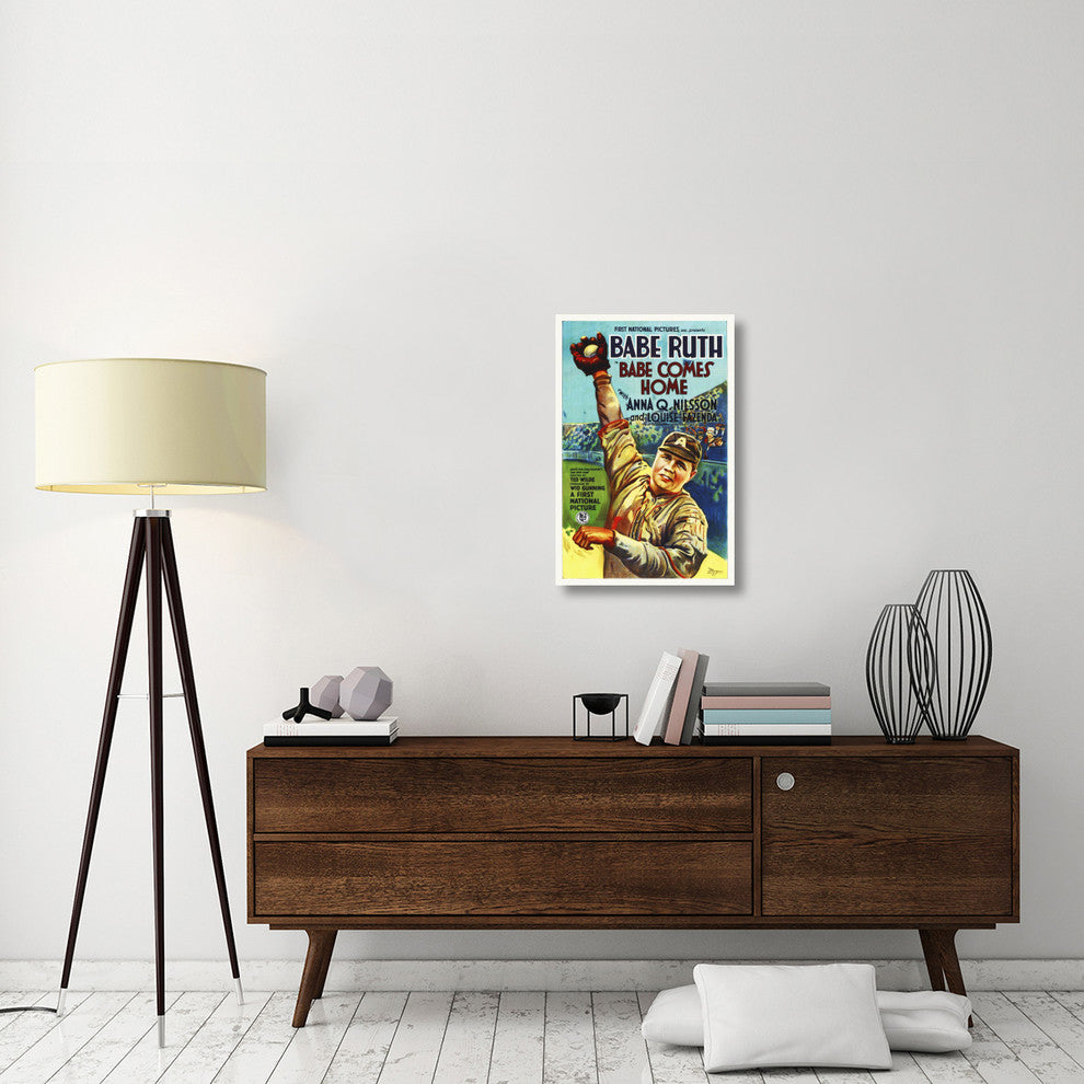 "Babe Comes Home" Stretched Canvas Giclee by Hollywood Photo Archive, 20x30"