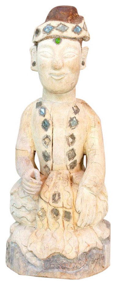 19th Century Burmese Jeweled Buddha