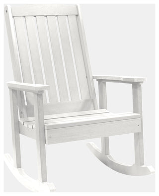 Linden Rocking Chair, White