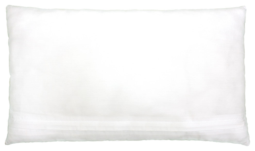 Linum Home Textiles Morning Glories Decorative Pillow Cover, Gray Multi, Lumbar
