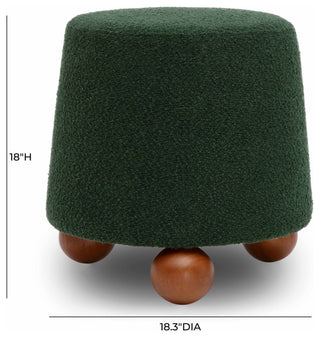 Jaine Stool, Forest Green