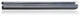 Ghent''s Plastic 12" Hold Up Display Rail 12 Pack in Clear & Gray