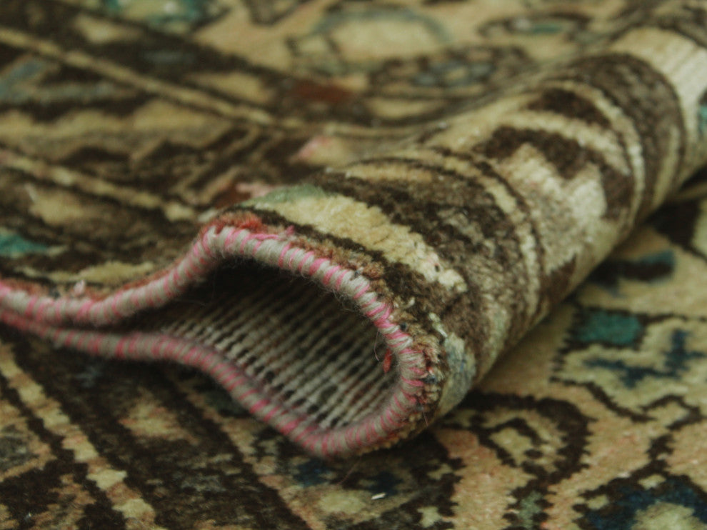 Vintage Distressed Mikaela Beige Runner