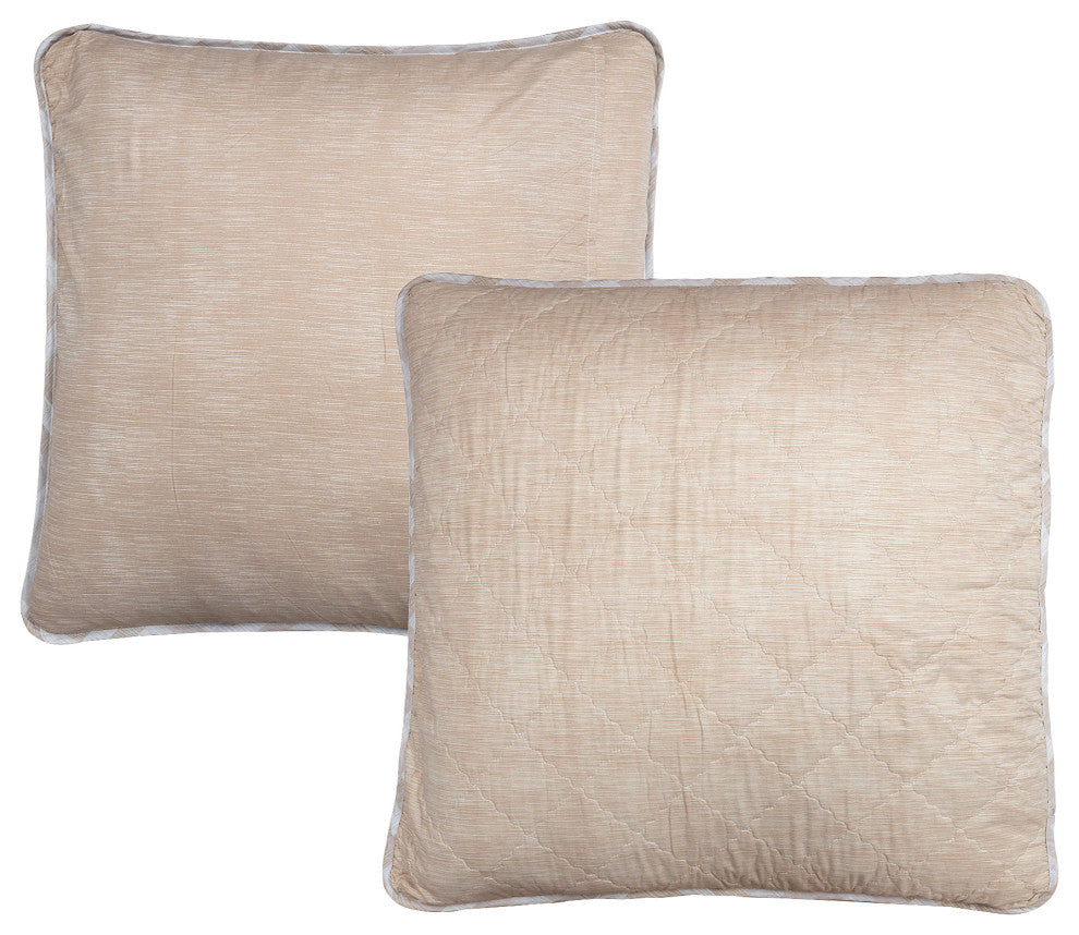 Austin Geo Quilted 7 Piece Bed Spread Set, Queen