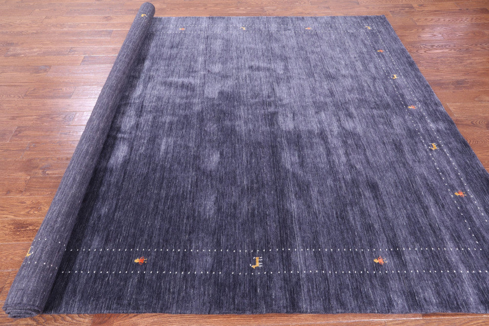 8' 0" X 10' 0" Persian Gabbeh Hand Knotted Wool Rug - Q15123