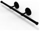 Monte Carlo Wall Mounted Horizontal Guest Towel Holder, Matte Black