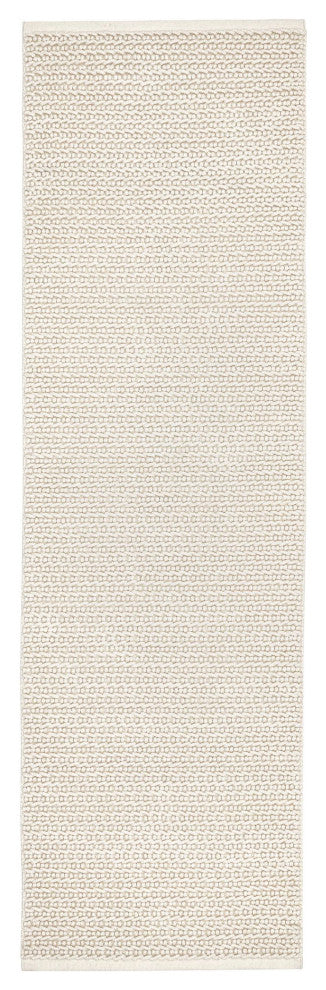 Dash & Albert Veranda Ivory Handwoven Performance Rug, Ivory, Runner-2'6" x 8'