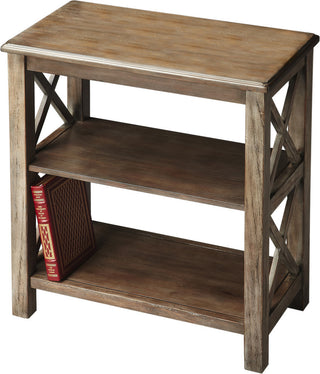 Dusty Trail Vance Bookcase, Light Brown