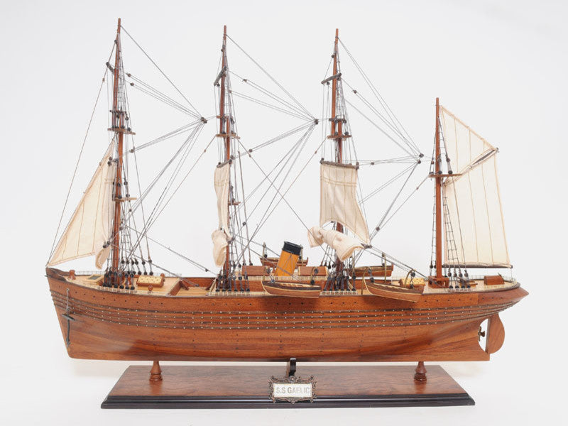 S.S. Gaelic L80 Museum-quality Fully Assembled Wooden Model Ship