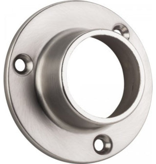 Hardware Resources M7360 Closed Screw In Closet Rod Mounting - Satin Nickel