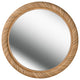Kenroy 60551RAT Mirror, Basket Collection, Natural Rattan Finish