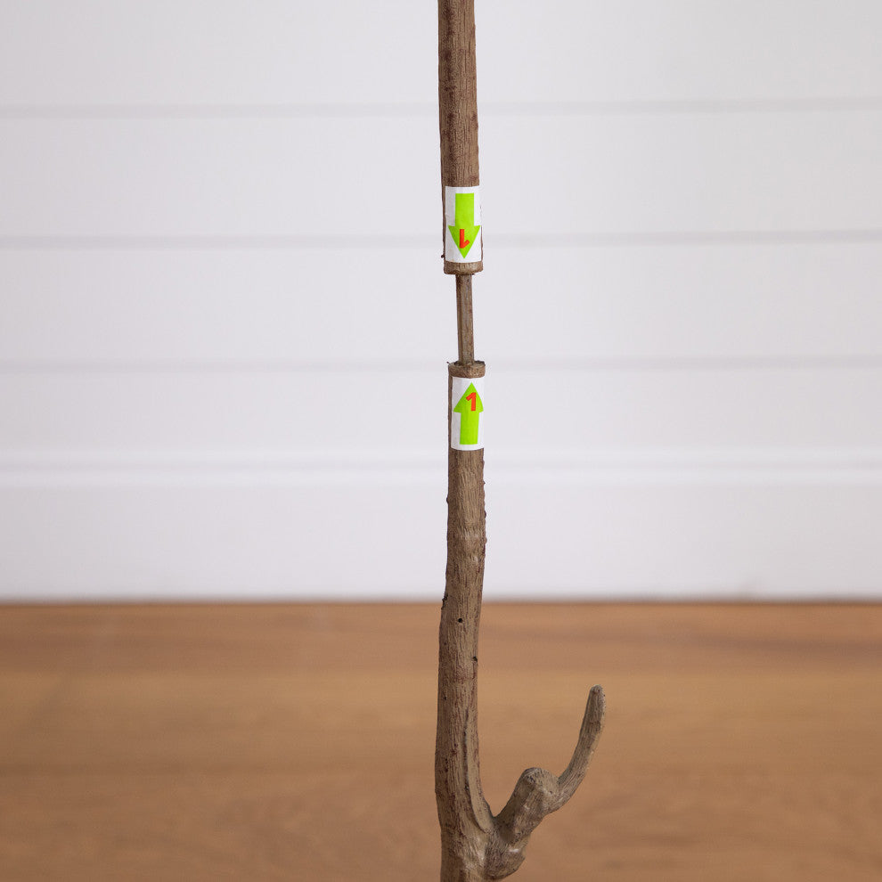 5ft. Artificial Slim Minimalist Olive Tree