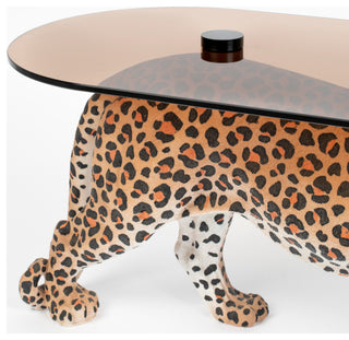 Spotted Panther Coffee Table | Bold Monkey Dope As Hell
