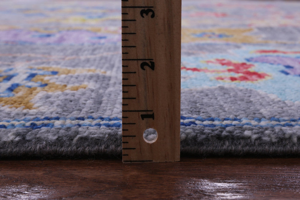 8' 1" X 9' 11" Turkish Oushak Hand-Knotted Wool Rug - Q14835