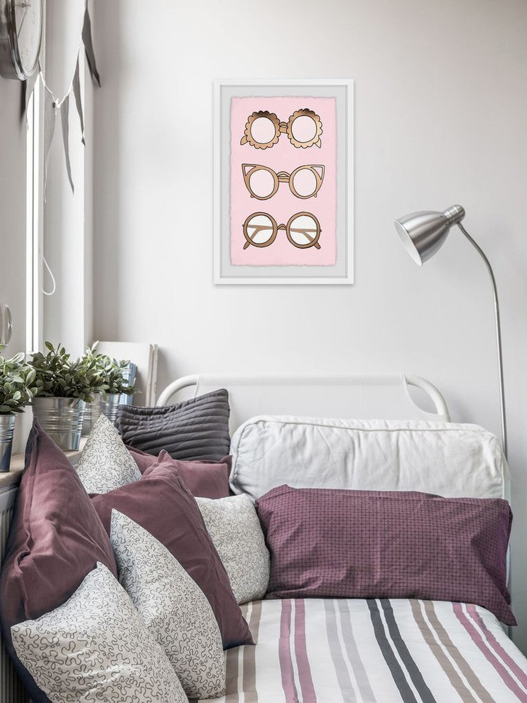 "Oh La La" Framed Painting Print, 30"x45"