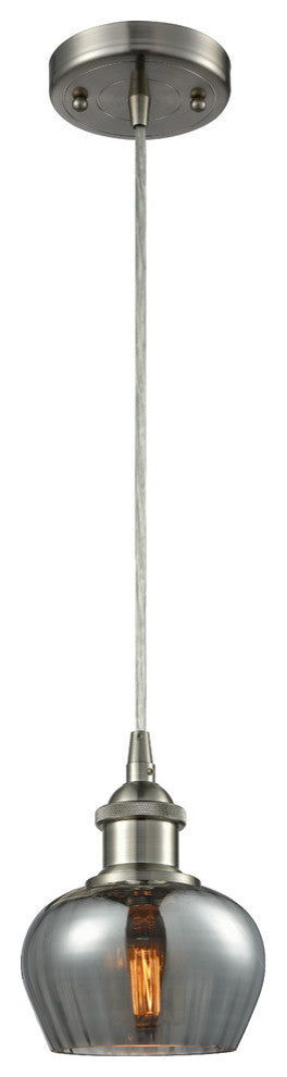 INNOVATIONS LIGHTING 516-1P-SN-G93 Fenton 1 Light Mini Pendant