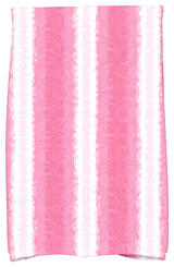 Sea Lines, Stripe Print Hand Towel, Pink