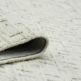 Houston Aliya Area Rug, White, 3'6" x 5'6", Geometric
