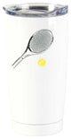 Tennis Play Hard Pray Harder, Tumbler, 20 Oz